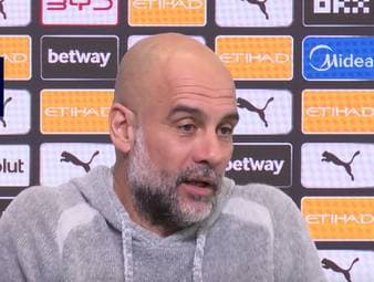 Nach der Achtelfinal-Auslosung in der Champions League trifft der FC Arsenal auf Bayer Leverkusen. City-Trainer Pep Guardiola weigert sich jedoch, von einem leichten Los für die Gunners zu sprechen.