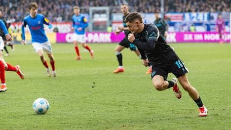 Oft nur durch Fouls zu stoppen: Florian Wirtz