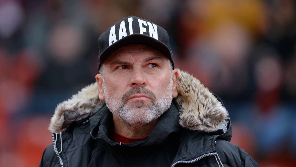 Uwe Wolf trainierte den VfR Aalen keine elf Monate