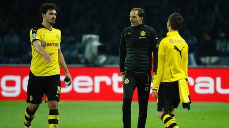 Thomas Tuchel (M.), Mats Hummels (l.) und Co. werden um den Schlaf gebracht