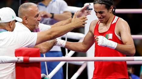 Die Algerierin Imane Khelif steht im Halbfinale