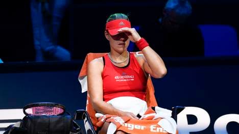 Angelique Kerber muss mit Verletzung in Stuttgart aufgeben