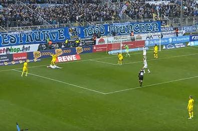 Diese Szene lässt 1860 am Ende jubeln