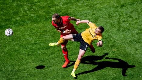 Dynamo Dresden hat einen wichtigen Sieg im Abstiegskampf gefeiert