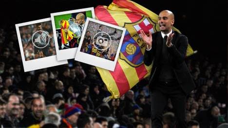Pep Guardiola beim FC Barcelona