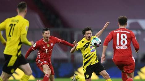 Bayern schlägt den BVB mit 4:2 