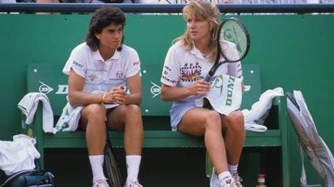 Gabriela Sabatini und Steffi Graf waren Dauerrivalinnen