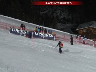 Sturz bei Nachtslalom: "Das hat jetzt grausam ausgeschaut!"