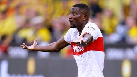 Serhou Guirassy steht vor einem Wechsel vom VfB Stuttgart zum BVB