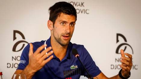 Novak Djokovic hat seit dem Turnier in Wimbledon kein Spiel mehr bestritten  