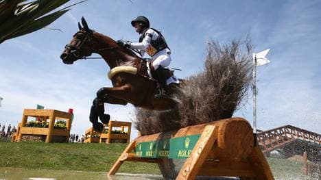 Michael Jung liegt nach dem ersten Tag der Dressur auf Platz zwei