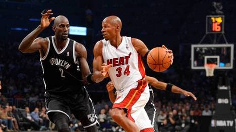 Kevin Garnett (l.) und Ray Allen haben sich nach zehn Jahren wieder versöhnt