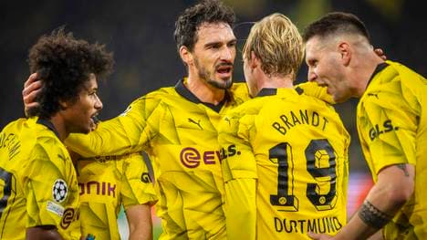 Mats Hummels (2.v.l.) fehlt im DFB-Kader ebenso wie Karim Adeyemi, Julian Brandt und Niklas Süle