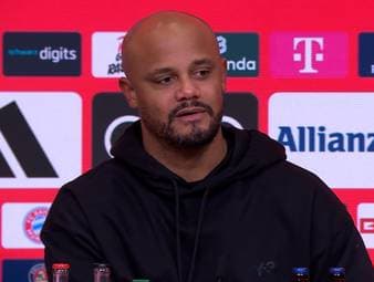 Vincent Kompany verwahrt sich bei der PK nach dem Wolfsburg-Spiel gegen die These, dass seine besten Spieler nur deshalb so gut sind, weil sie in England geformt wurden.