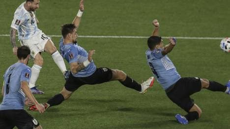 Messi brachte Argentinien in Führung