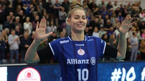 Zuspielerin Pia Kästner vom MTV Stuttgart