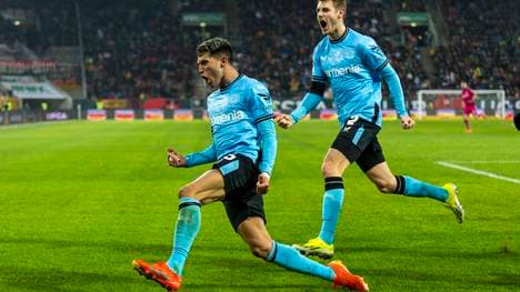 Sorgt für Bayer-Sieg: Exequiel Palacios