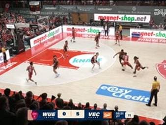 Spiel Highlights zu Fitness First Würzburg Baskets - RASTA Vechta