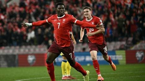 Breel Embolo erzielte gegen Schweden den Führungstreffer