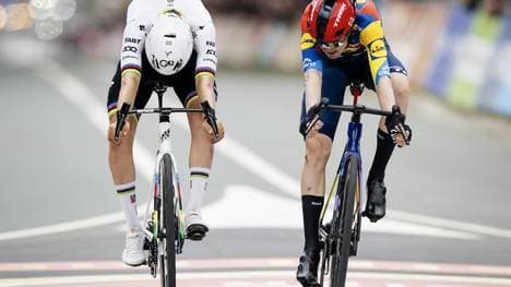 Pogacar musste sich Skjelmose knapp geschlagen geben