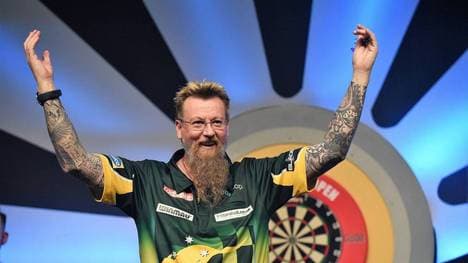 Simon Whitlock zeigte ein spektakuläres Finish beim Dutch Darts Championship 