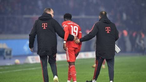 Alphonso Davies verletzte sich gegen Hertha
