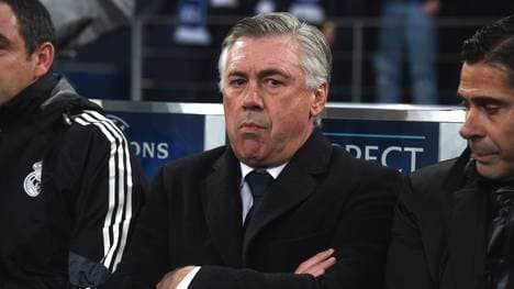 Carlo Ancelotti bei Real Madrids Sieg beim FC Schalke 04