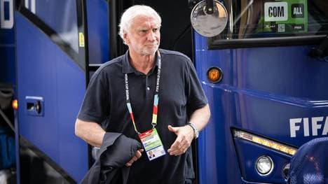 DFB-Sportdirektor Rudi Völler steht vor einer ungewissen Zukunft