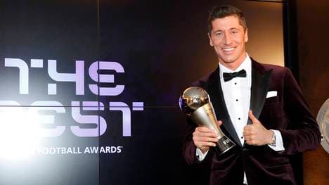 Robert Lewandowski will seinen FIFA-Weltfuballer-Titel erfolgreich verteidigen
