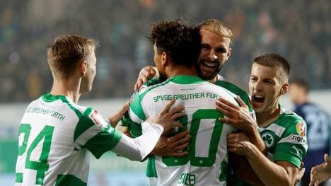 Greuther Fürth mit einem wichtigen Sieg im Kellerduell