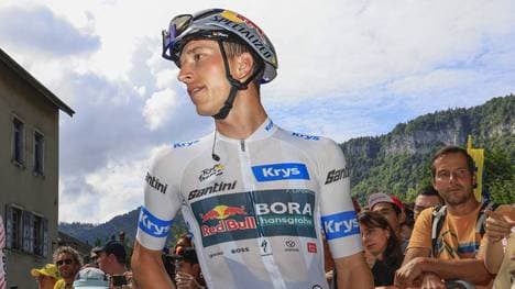 Florian Lipowitz feierte bei der Tour den größten Erfolg seiner Karriere