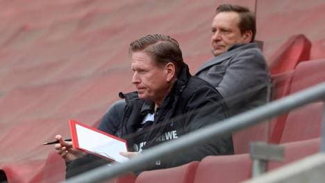 Markus Gisdol stand beim 1. FC Köln schon mehrfach mit dem Rücken zur Wand