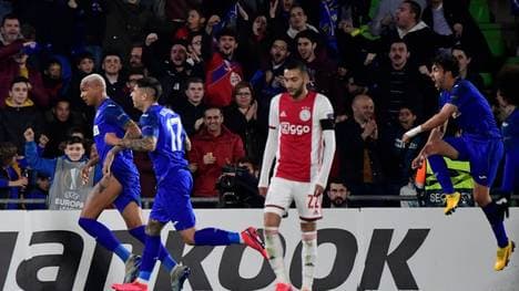 Ajax Amsterdam droht nach der Hinspiel-Niederlage gegen Getafe das Aus in der Europa League