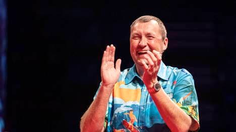 Wayne Mardle zeigte sich sichtlich amüsiert über ein Amateur-Duell und das wohl schlechteste Leg aller Zeiten