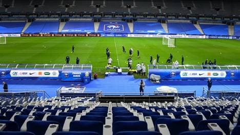 In Frankreichs Stadien sind keine Zuschauer zugelassen