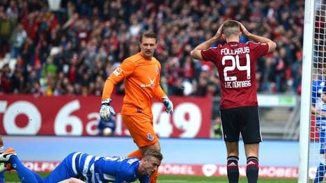 1. FC Nuernberg v MSV Duisburg -  2. Bundesliga