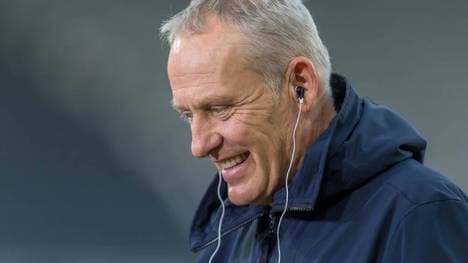 Christian Streich glaubt nicht, dass er den Rekord von Volker Finke beim SC Freiburg knacken kann