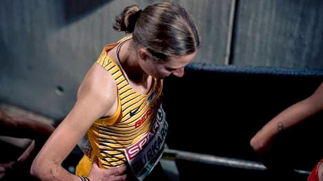 Elena Burkard bei der EM 2022 in München