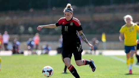 Anja Mittag lief bereits über 100 Mal für die deutsche Nationalmannschaft auf