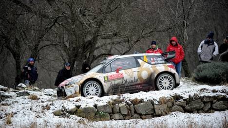 Sebastian Loeb bei der Rallye Monte Carlo