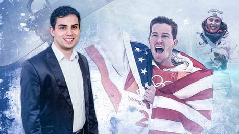 SPORT1-Reporter Jonas Nohe über Shaun White (M.) und Laura Dahlmeier (r.)