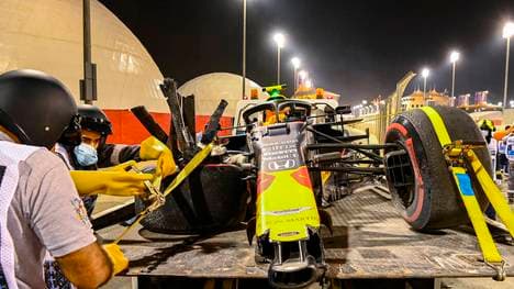 Alexis Albon hat in dieser Saison schon öfter mit einem Crash auf sich aufmerksam gemacht