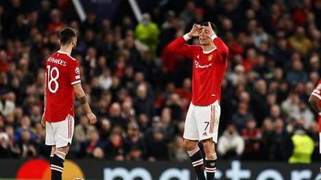 Cristiano Ronaldo war sichtlich unzufrieden mit den Entscheidungen des Schiedsrichters