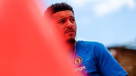 Jadon Sancho war zuletzt von Manchester United an Chelsea verliehen