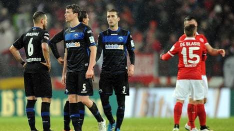 Nach dem 0:5 beim 1. FSV Mainz 05 ist der SC Paderborn bereits seit acht Partien sieglos