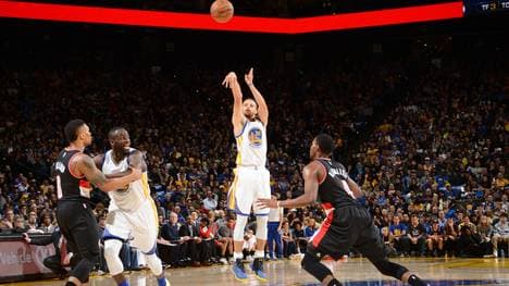 Stephen Curry erzielte 34 Punkte