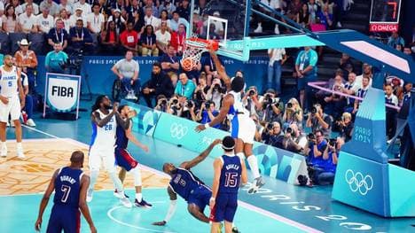 Guerschon Yabusele sorgte mit seinem Dunk über LeBron James für Staunen