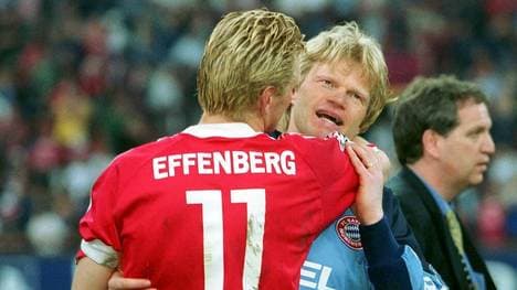 Oliver Kahn und Stefan Effenberg gewannen 2001 auch die Champions League