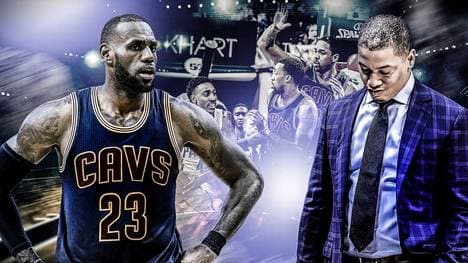 LeBron James und Tyronn Lue