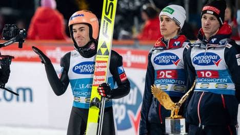 Stefan Kraft zeigt sich über den dritten Platz enttäuscht